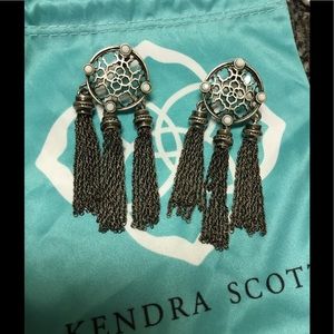 Kendra Scott Silver Adams Earrings